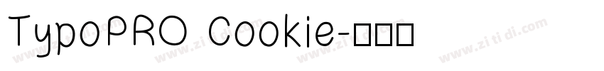 TypoPRO Cookie字体转换